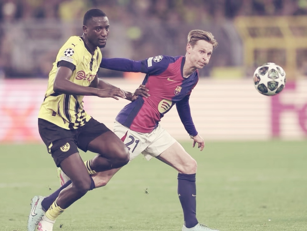 多特蒙德惨败巴塞罗那，遭遇失利